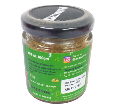 Pickle | Bamboo Shoot With Bhut Jolokia - No Added Preservatives Or Flavour - Ne Crafters – 100gm
