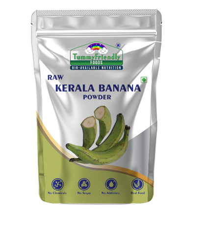 Banana Powder | Kerala - Natural - Vegan, Chemical Free, Sugar Free &amp;amp; No Additives - Tummy Friendly - 200gm
