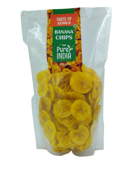 Chips | Banana Chips - MRT Organics - 100gm