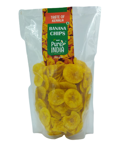 Chips | Banana Chips - MRT Organics - 100gm