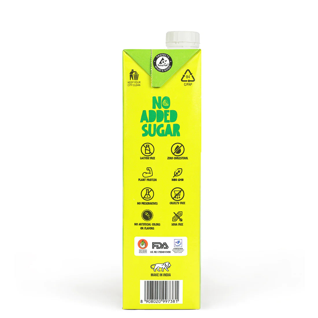 Coconut Drink | Barista Edition (Made Using Organic Cream &amp;amp; Water) - Cruelty Free, Soya Free, Non GMO, No Added Sugar, Preservatives, Cholesterol, No Artificial Flavors &amp;amp; Colors - VDC - 1000ml