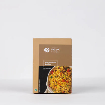 Noodles | Barnyard Millet Noodles - With Tastemaker - Satvyk - 175gm