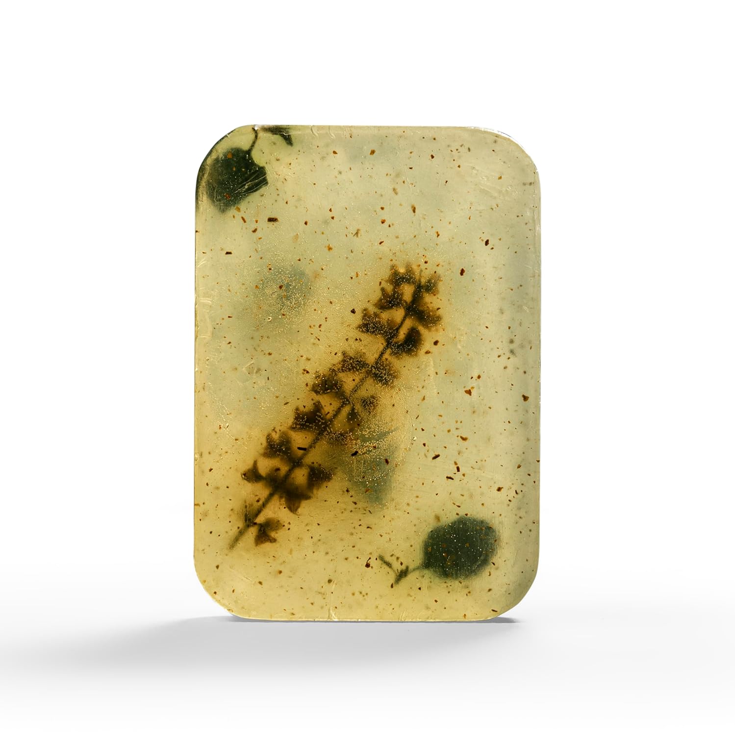Soap | Basil Neem (Blend Of Pure Basil &amp;amp; Neem Leaves &amp;amp; Coconut Oil) - Handcrafted - Natural - Artificial Color Free &amp;amp; Paraben Free - Son Of Soil - 120gm