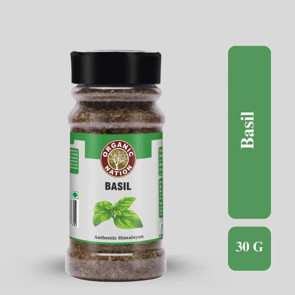Basil - Organic Nation - 30gm