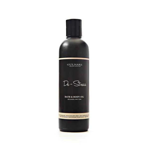 Bath &amp;amp; Body Oil | De Stress - Natural - Cruelty Free, Paraben Free, Silicone Free &amp;amp; Sls Free - Gulnare - 100ml