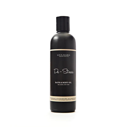 Bath &amp;amp; Body Oil | De Stress - Natural - Cruelty Free, Paraben Free, Silicone Free &amp;amp; Sls Free - Gulnare - 100ml