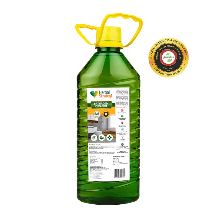 Bathroom Cleaner Non-Toxic And Biodegradable – Natural - Indian - Chemical Free - Herbal Strategi – 2000ml