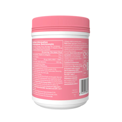 Collagen | Beauty Collagen - 15g Collagen Peptides Per Portion - Healthy Skin &amp; Hair - Strawberry Lemon Flavour - Vital Proteins - 271gm