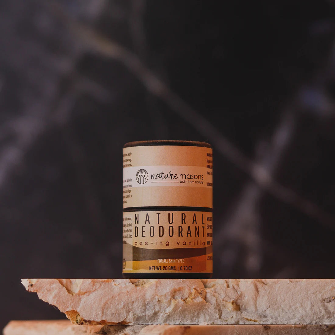 Deodorant | Bee-ing Vanilla - Natural Deodorant - For All Skin Types - Vegan - Nature Masons - 20gm