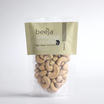 Cashew | Sprouted – Activated - Raw – Natural – Vegan – Beeja – 100gm