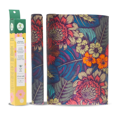 Beeswax Food Wrap - Eco Friendly Alternative To Aluminium &amp; Plastic Wraps- Last Forest - 1.5m Roll (30cm Width)