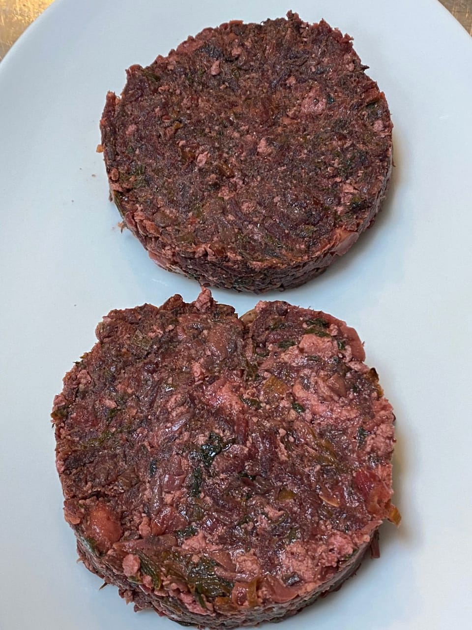 Beetroot Mushroom Tofu Patty - Fresh - Vegan &amp;amp; Gluten Free - Made from Organic Ingredients - Single Patty