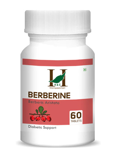 Berberine | Berberis Aristata - Diabetic Support -  H&amp;C – 60 Tablet