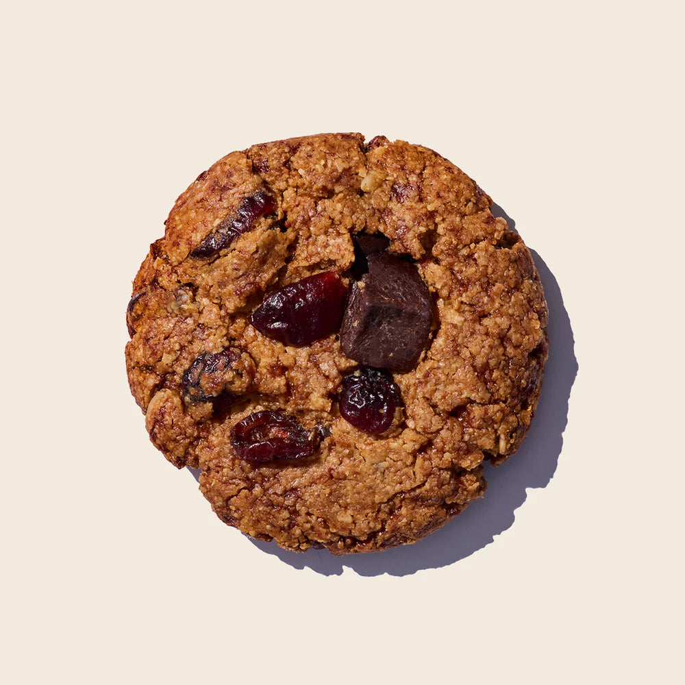 Cookies | Berry Cacao Oat Cookies - Crispy & Chewy - Vegan, Gluten Free, Sugar Free, Lactose Free, Low Calorie & PCOS Friendly - The Cinnamon Kitchen - Pack Of 5