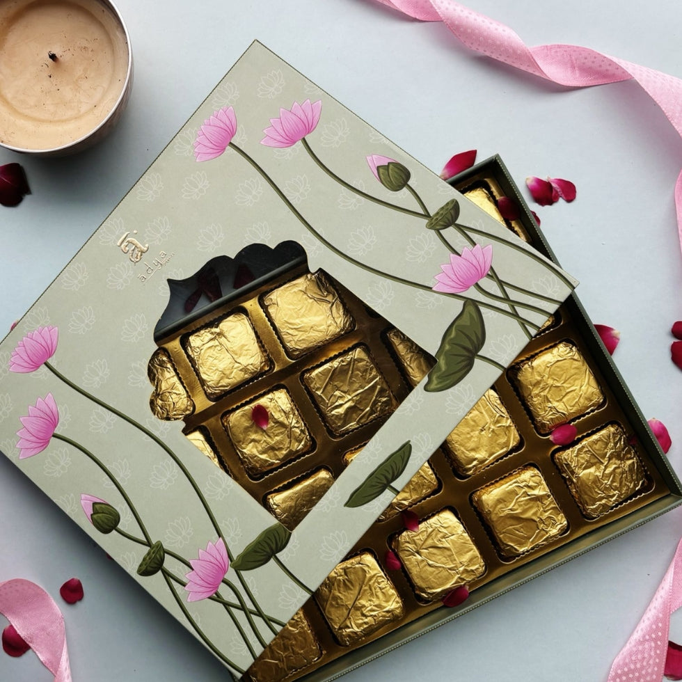 Burfi | Besan Jaggery Burfi (Made From A2 Ghee, Jaggery, Stoneground Besan, Pumpkin Seeds &amp;amp; Almonds) - Handcrafted - Gut Friendly, Chemical Free &amp;amp; Pesticide Free- Adya Organics - 400gm