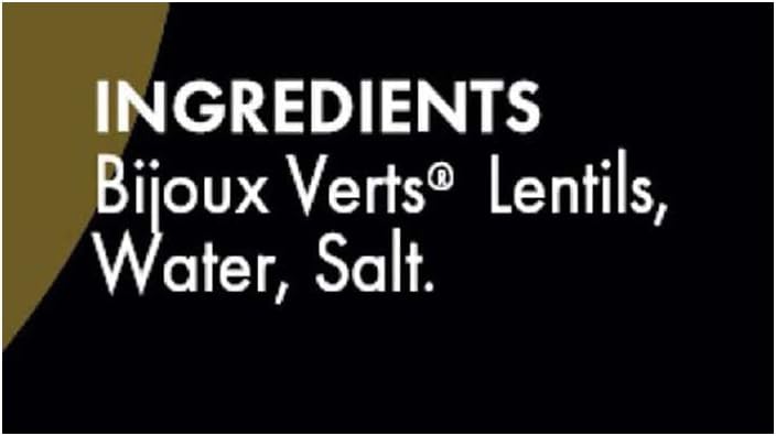 Bijoux Verts Lentils | Delicious In Soups - Casseroles And Salads - No Added Salt - Epicure - 400gm