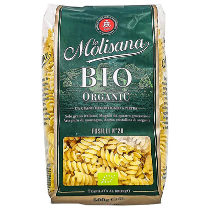 Bio Organic Fusilli Pasta - La Molisana - 500gm