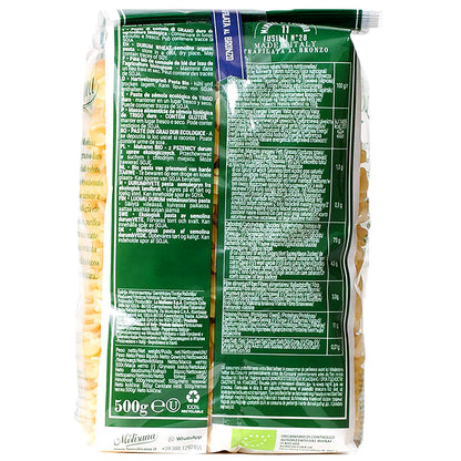 Bio Organic Fusilli Pasta - La Molisana - 500gm