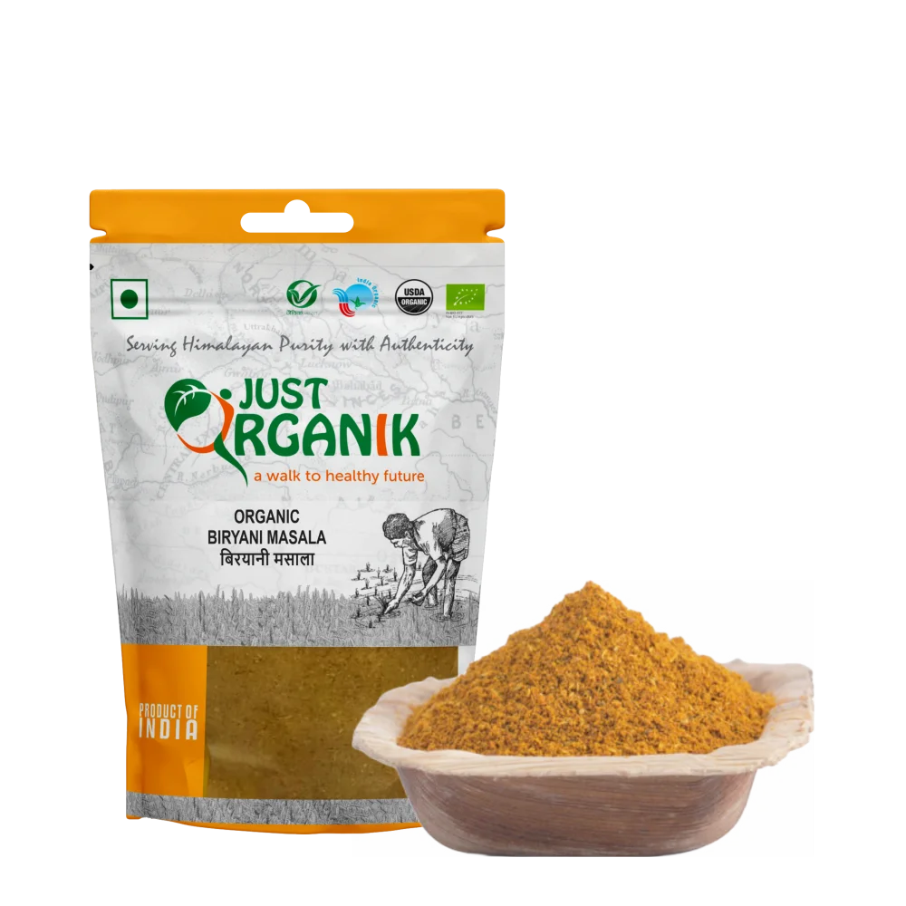Biryani Masala | USDA Organic - Just Organik – 100gm