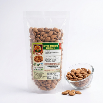 Bitter Apricote Kerenals - No Chemicals, Fertilizer- Baba Fresh -200gm
