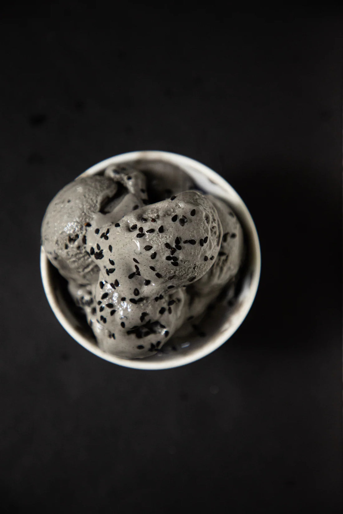 Gelato | Black Sesame Ice Cream – Vegan, Gluten Free, Dairy Free, No Added Preservatives &amp;amp; No Refined Sugar – Nomou – 500ml