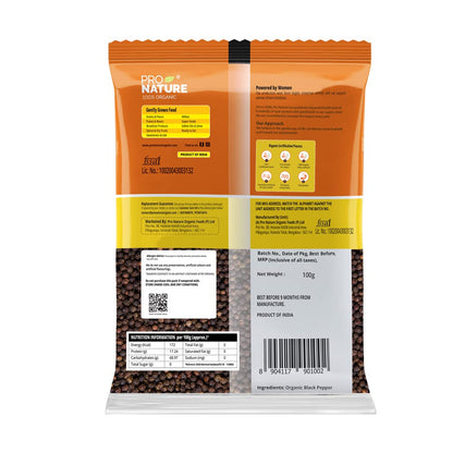 Black Pepper | Pro Nature - 100gm