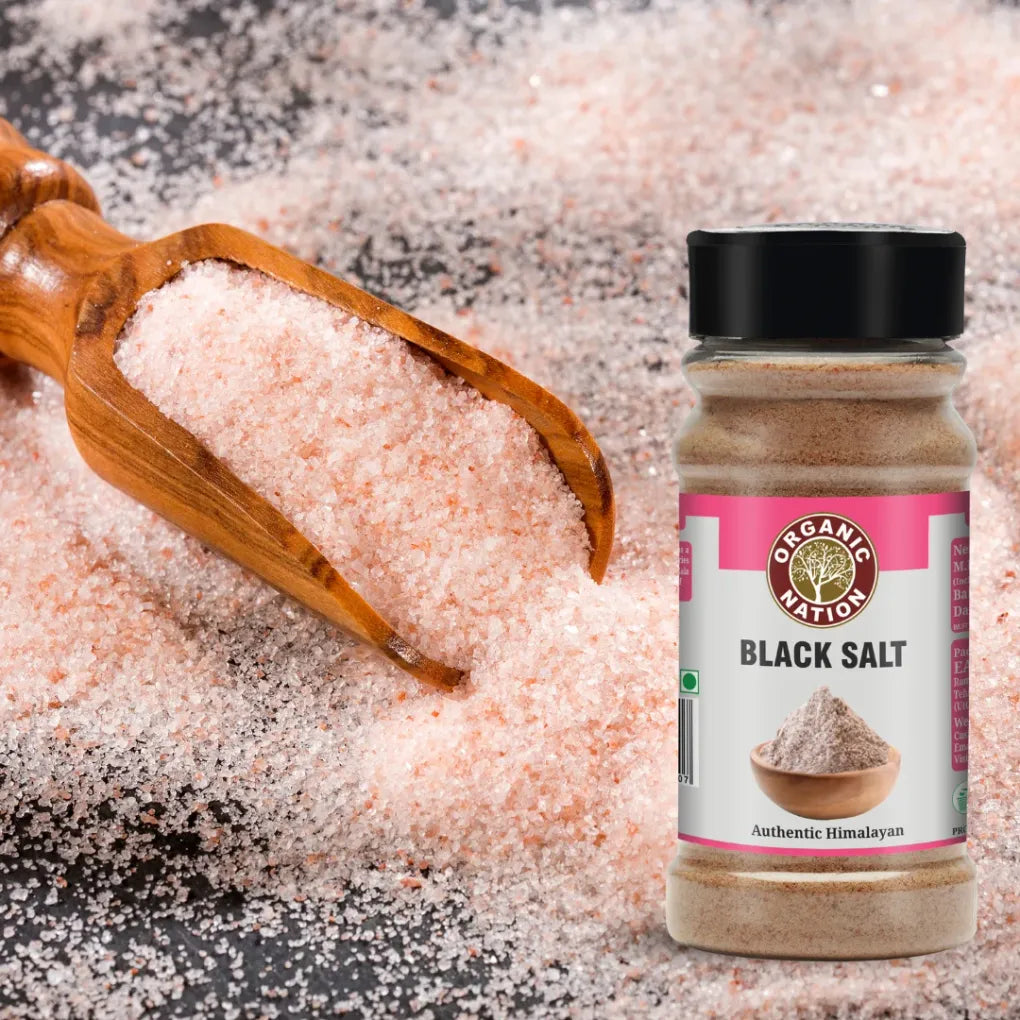 Salt | Black Salt - Organic Nation - 150gm