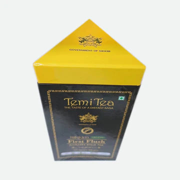 Tea | First Flush Tea (Sikkim) - Orthodox Black Tea- USDA Organic - Temi Tea – 100gm