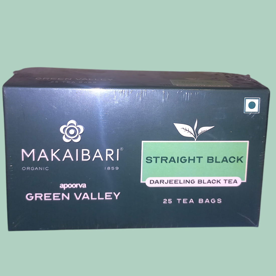 Tea | Black Tea (Green Valley) - Darjeeling - Organic - Makaibari - 25 Tea Bags