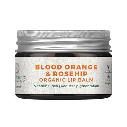 Blood Orange &amp;amp; Rosehip Organic Lip Balm – Juicy Chemistry – 5gm