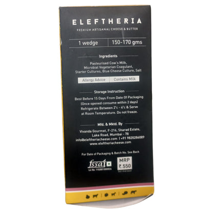 Cheese | Nilah – Blue Cheese -  Eleftheria Cheese - 150-170gm