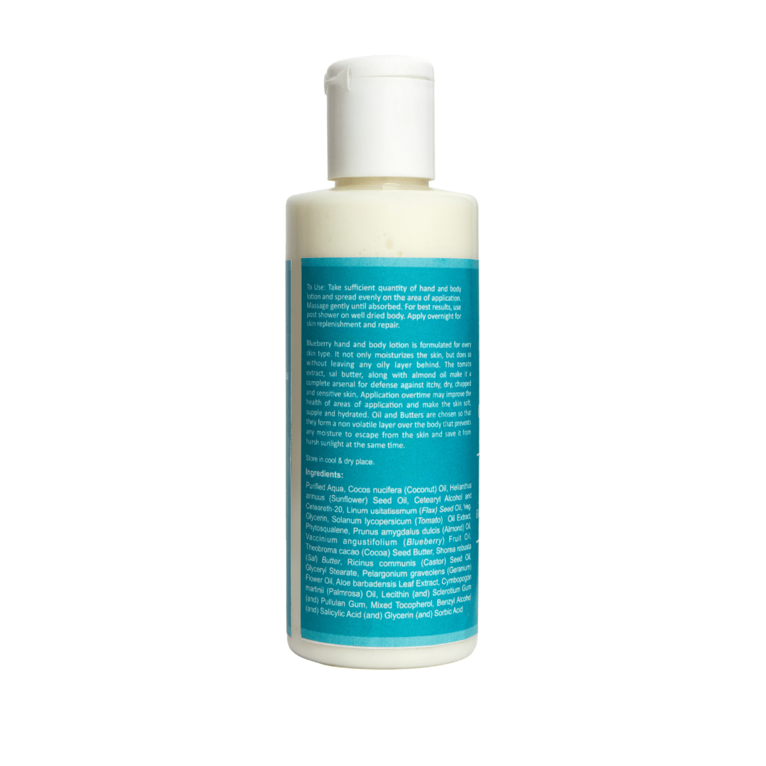 Blueberry Hand &amp; Body Lotion – Rustic Art – 200gm