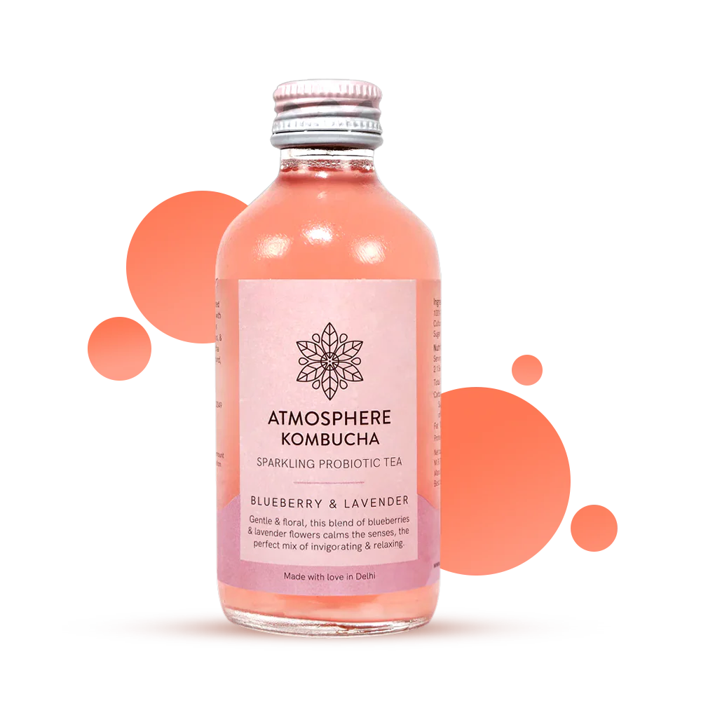 Blueberry &amp; Lavender – Kombucha – Atmosphere – 220ml