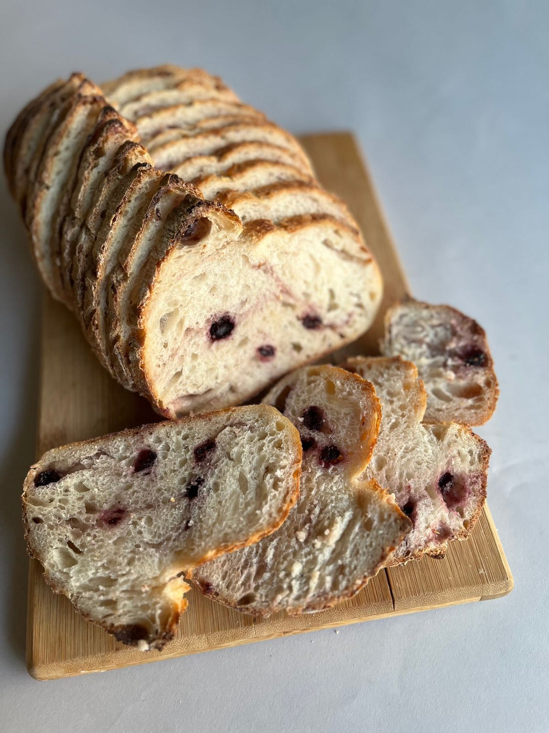 Sourdough Bread | Blueberry Sourdough Bread – Vegan, No Bread Improver, Emulsifiers, Stabiliser, No Preservatives & No Flavour Enhancer Or No Refined Sugar – Nature’s Soul – 500gm