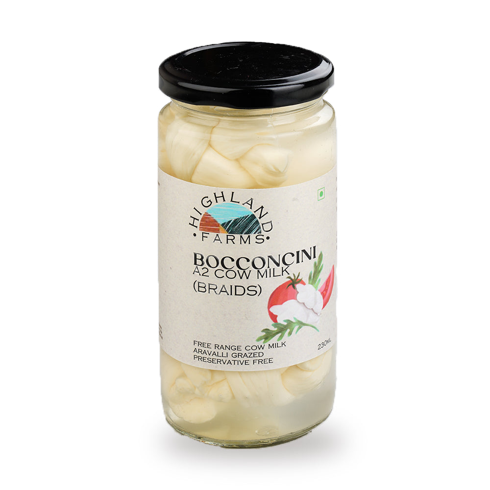 A2 Cow Milk Bocconcini Cheese – Highland Farms – 230gm