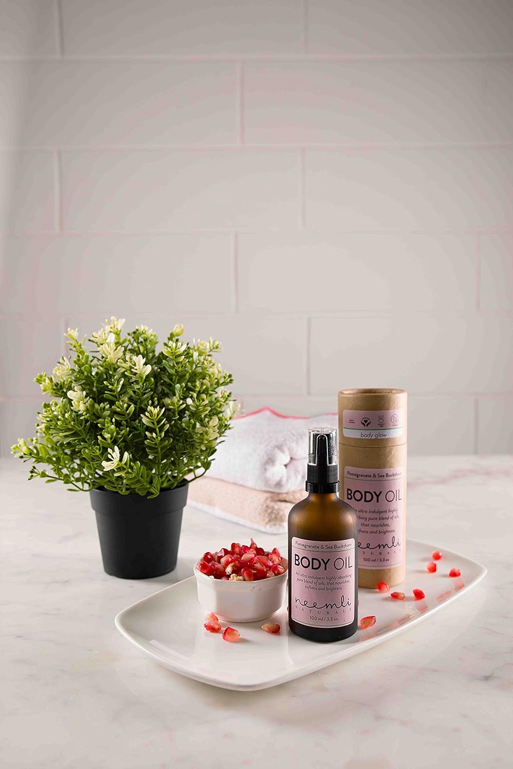 Pomegranate and Sea Buckthorn Body Oil - Neemli Naturals - 100ml