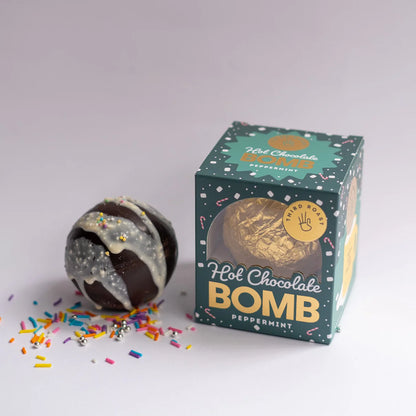 Hot Chocolate Bomb | Peppermint - Third Roast - 1 Bomb (45gm)