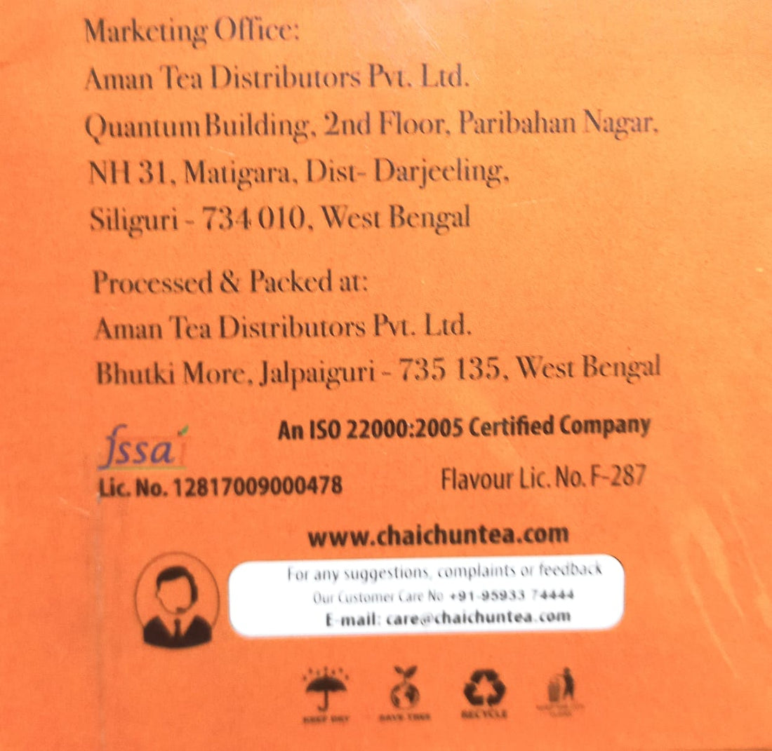 Tea | Boost Up – Chai Chun – 250gm