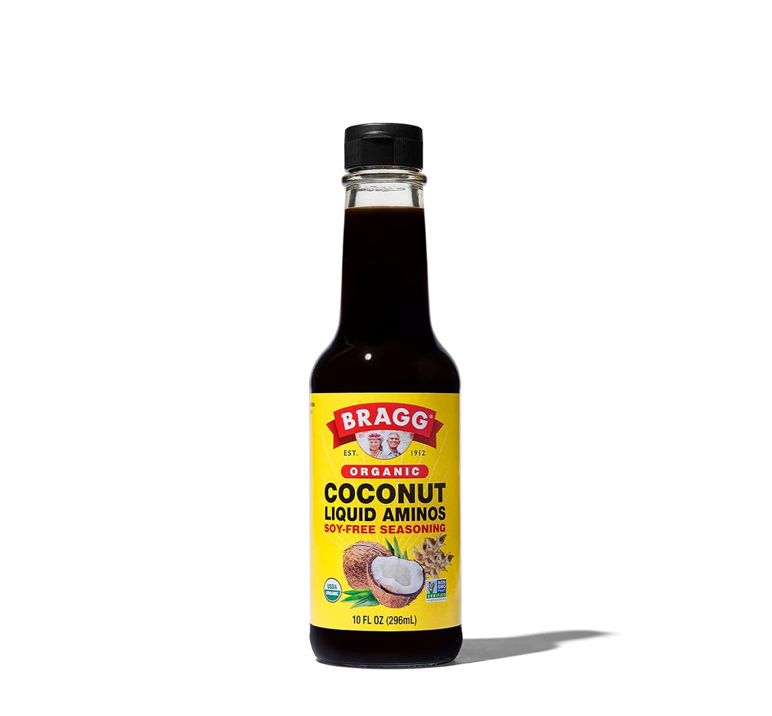 Coconut Liquid Amino |  USDA Organic - Vegan, Gluten Free, Dairy Free &amp; Soy Free - Bragg - 296ml