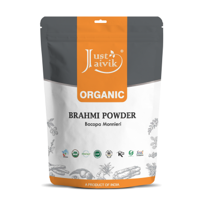 Brahmi Powder | USDA Organic – Just Jaivik – 100gm