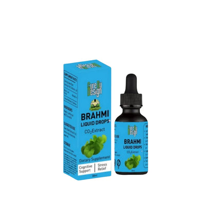 Brahmi Tincture | Co2 Extract - Detox, Boost Immunity, &amp; Energy - Cure By Design - 30ml