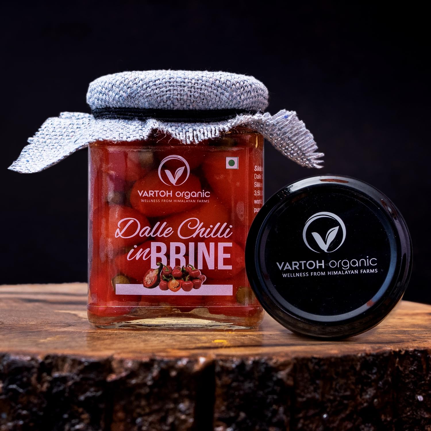 Dalle In Brine - Indian - Vartoh Organic - 255gm