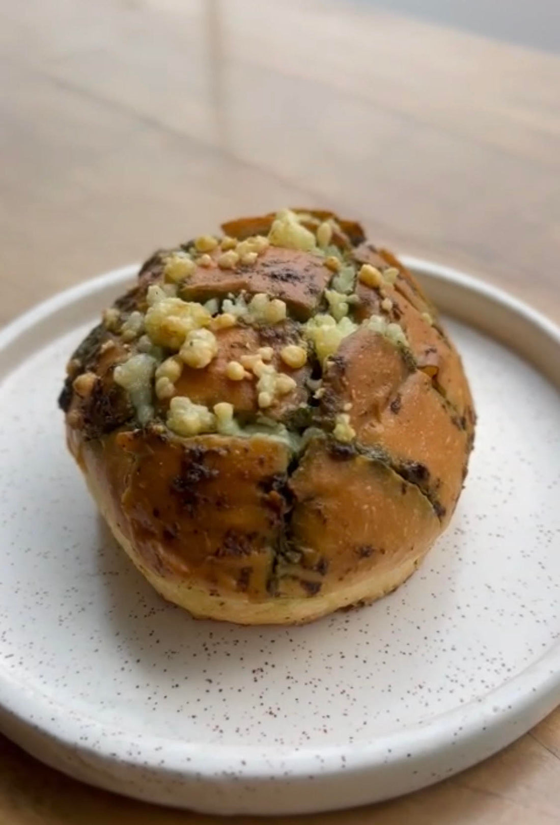 Brioche Buns | (Pesto Pull Apart) - No Bread Improver, Emulsifiers, Stabiliser, No Preservatives & No Flavour Enhancer Or No Refined Sugar - Nature’s Soul – Set Of 2