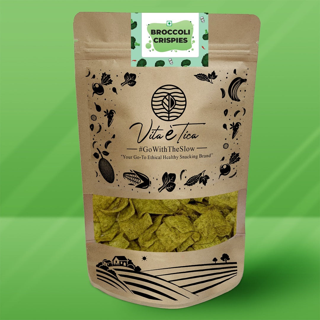 Crispies | Broccoli Crispies - Baked - Chef&