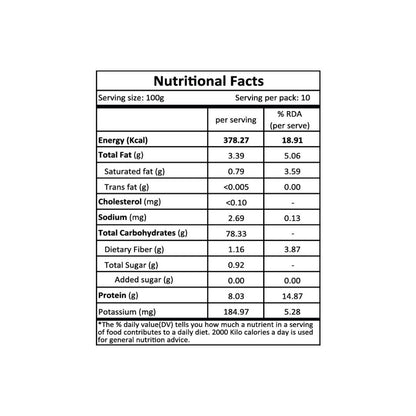 Rice | Brown Basmati - USDA Organic - Naturally Gluten Free - Organic Tattva - 1000gm