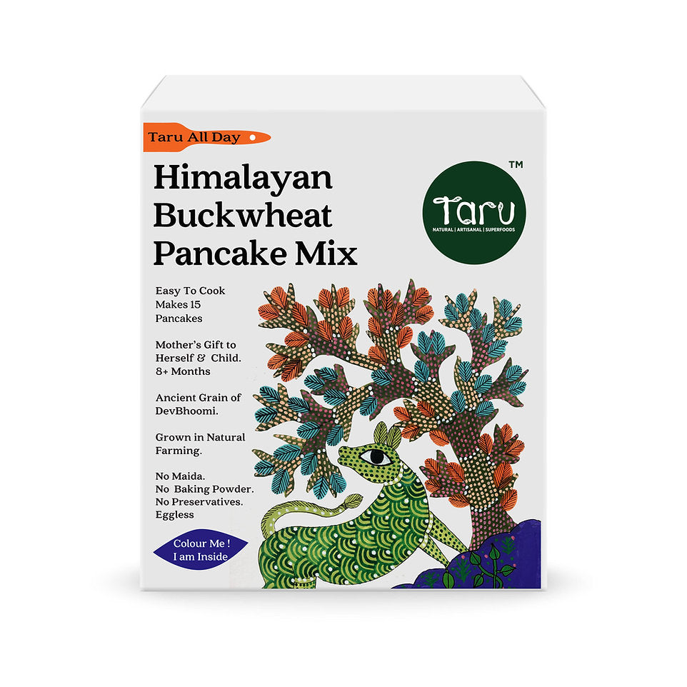 Buckwheat Pancake Mix – Vegan &amp; Gluten Free - Taru Naturals – 150gm
