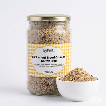 Buckwheat Bread Crumbs -Gluten Free, Vegan  – German Bakery – 400gm