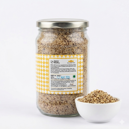 Buckwheat Bread Crumbs -Gluten Free, Vegan  – German Bakery – 400gm