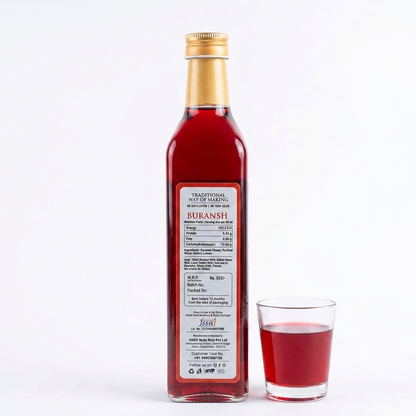 Sharbat | Buransh Sharbat - Taste of Rajputana - No Distillation &amp; Food Colour - 5S Farm – 700ml