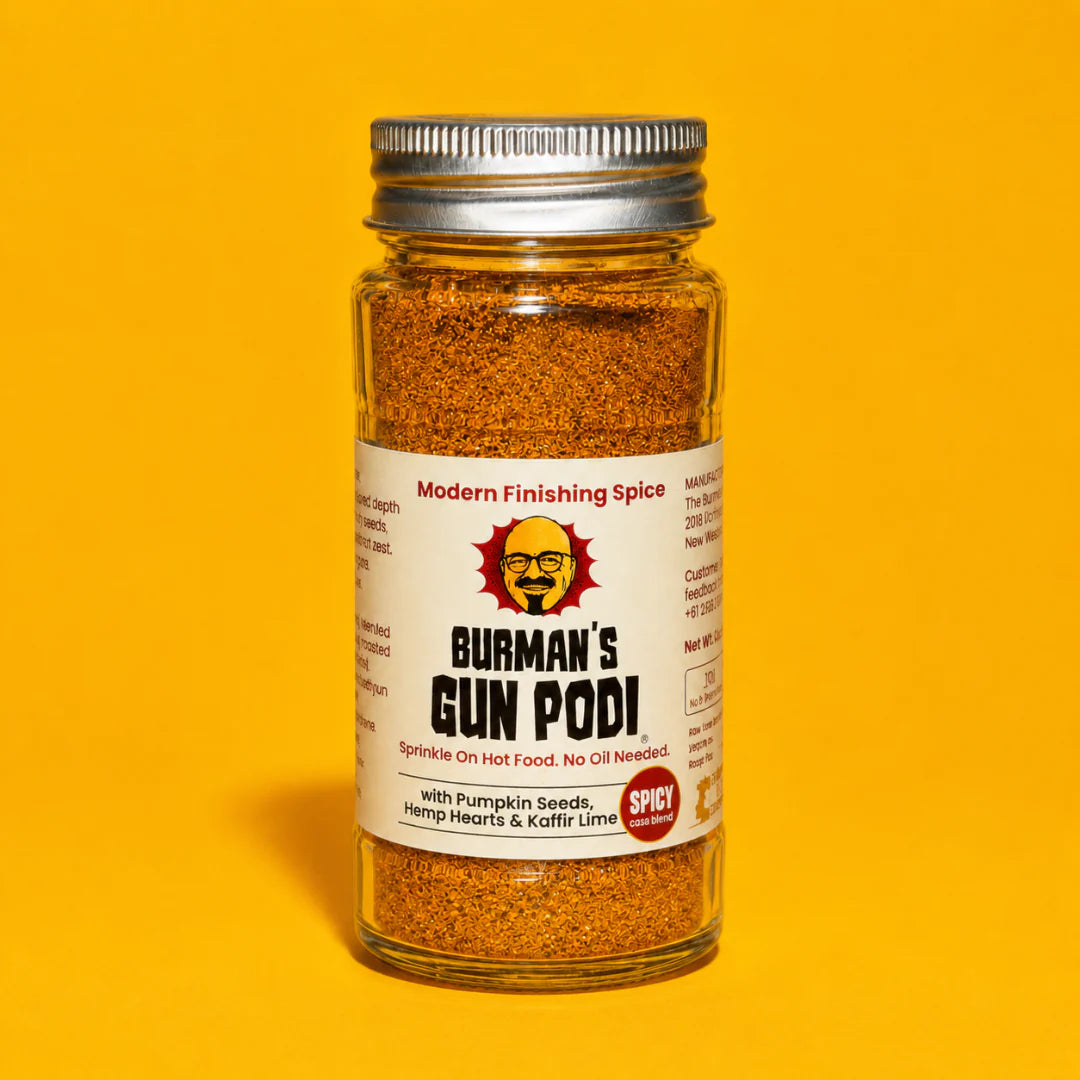 Seasoning | Spicy with Pumpkin Seeds (Hemp Hearts &amp; Kaffir Lime) - Gluten Free , Vegan-Natural Ingredients, No Onion -Gun Podi- 50gm